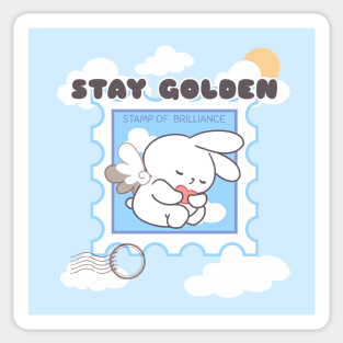 Positivity and Brilliance, Stamped with Loppi Tokki's Charm! Sticker